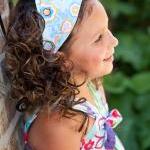 Girls Wide Stretch Headband..
