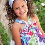 Girls Wide Stretch Headband..