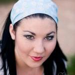 Pale Blue Swirls Headband, ..