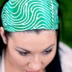 Green Headband, Spring Hair..