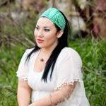 Green Headband, Spring Hair..